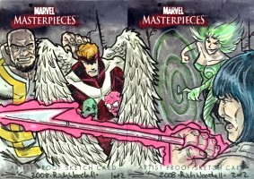 Marvel Masterpieces Set 3 by Rich Woodall